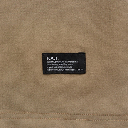 FAT GRANFLEX エフエイティー グランフレックス F32610-CT16【メンズ カットソー ビッグシルエット ナイロン素材 ストレッチトップス 速乾性 ドローコード 26SS】