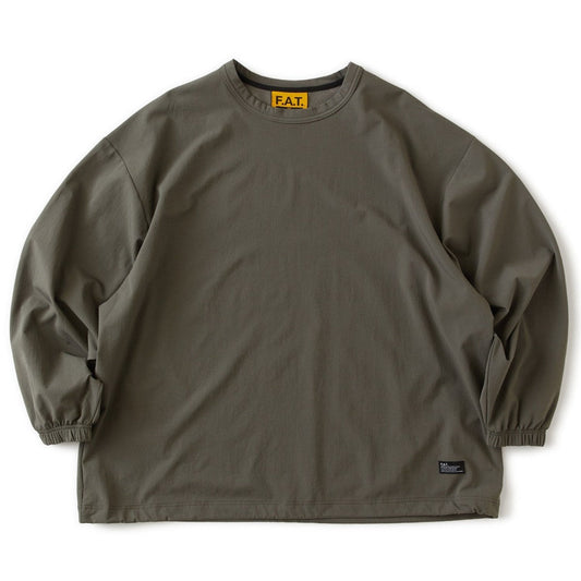 FAT GRANFLEX エフエイティー グランフレックス F32610-CT16【メンズ カットソー ビッグシルエット ナイロン素材 ストレッチトップス 速乾性 ドローコード 26SS】