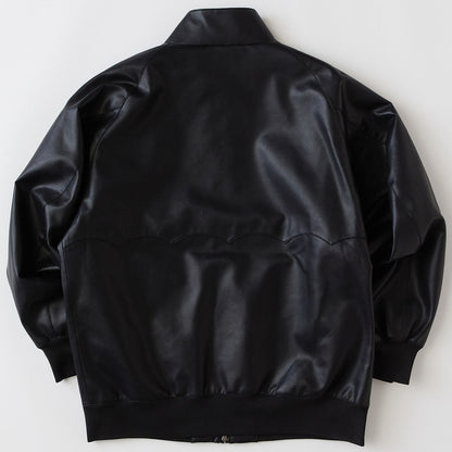FAT FARACUTA エフエイティー ファラクータ F32610-JK01【メンズ リブブルゾン レザーブルゾン ジップジャケット ショート丈 アウター 秋冬 26SS】