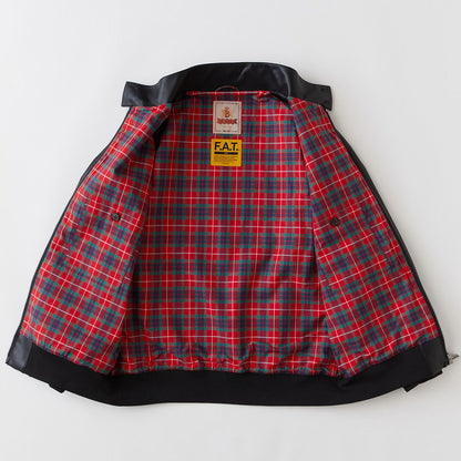 FAT FARACUTA エフエイティー ファラクータ F32610-JK01【メンズ リブブルゾン レザーブルゾン ジップジャケット ショート丈 アウター 秋冬 26SS】