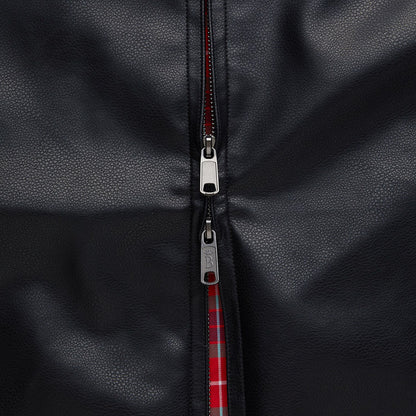 FAT FARACUTA エフエイティー ファラクータ F32610-JK01【メンズ リブブルゾン レザーブルゾン ジップジャケット ショート丈 アウター 秋冬 26SS】