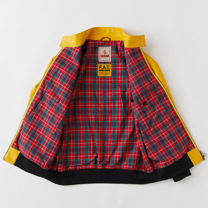 FAT FARACUTA エフエイティー ファラクータ F32610-JK01【メンズ リブブルゾン レザーブルゾン ジップジャケット ショート丈 アウター 秋冬 26SS】