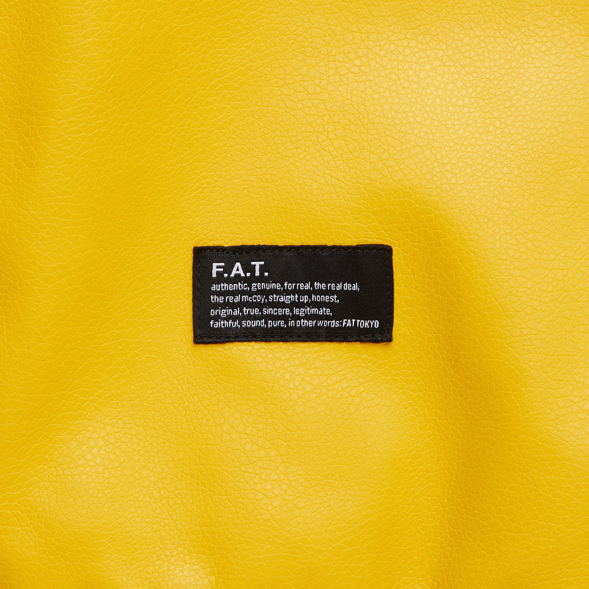 FAT FARACUTA エフエイティー ファラクータ F32610-JK01【メンズ リブブルゾン レザーブルゾン ジップジャケット ショート丈 アウター 秋冬 26SS】