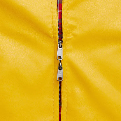 FAT FARACUTA エフエイティー ファラクータ F32610-JK01【メンズ リブブルゾン レザーブルゾン ジップジャケット ショート丈 アウター 秋冬 26SS】