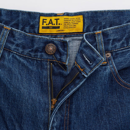 FAT 1-1 "FADER" エフエイティー 1-1 "フェーダー" F32610-PN04【メンズ デニムパンツ ストレート ジーンズ セルヴィッチ イージーパンツ カジュアル 26SS】