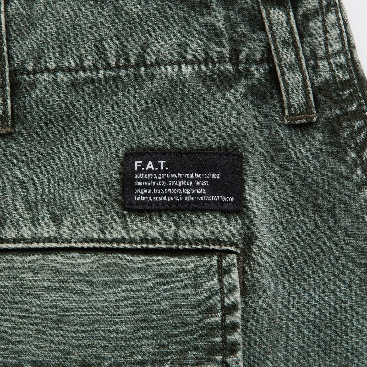 FAT F.D.U. CARGO エフエイティー F.D.U. カーゴ F32610-PN15【メンズ カーゴパンツ ワイドテーパード イージーパンツ ボトムス 26SS】