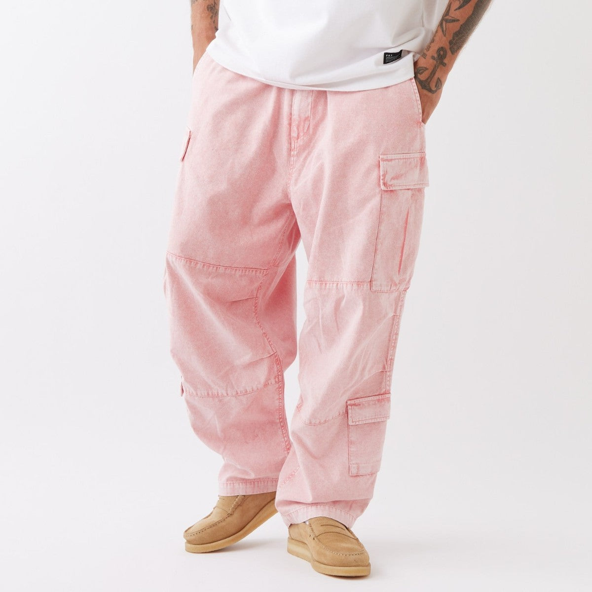 FAT F.D.U. CARGO エフエイティー F.D.U. カーゴ F32610-PN15【メンズ カーゴパンツ ワイドテーパード イージーパンツ ボトムス 26SS】