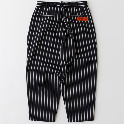 FAT THREEKAP エフエイティー THREEKAP F32610-PN21【メンズ チノパン ワークパンツ テーパード ストライプ 26SS】