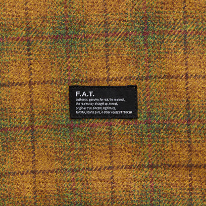 FAT HEATHERCROP エフエイティー ヘザークロップ F32610-SH01【メンズ ネルシャツ ワークシャツ チェックシャツ ビッグシルエット 厚手 26SS】