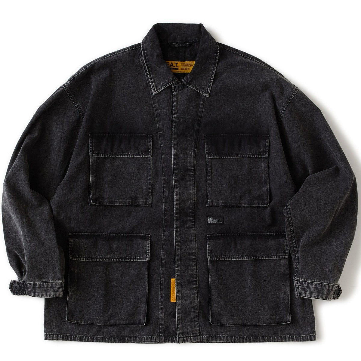 FAT F.D.U. エフエイティー F.D.U. F32610-SH06【メンズ ミリタリーシャツ ビッグシルエット 26SS】