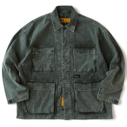 FAT F.D.U. エフエイティー F.D.U. F32610-SH06【メンズ ミリタリーシャツ ビッグシルエット 26SS】