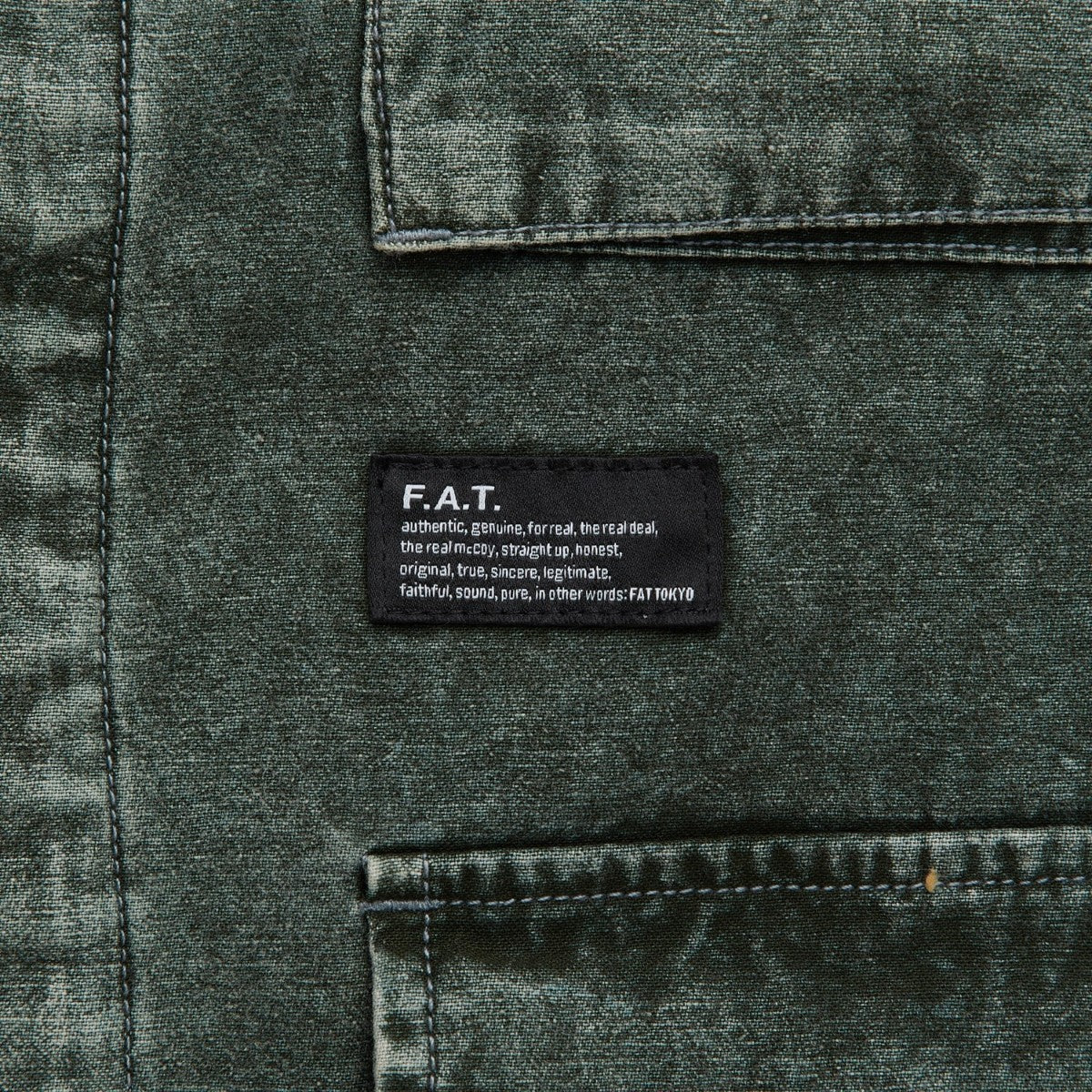 FAT F.D.U. エフエイティー F.D.U. F32610-SH06【メンズ ミリタリーシャツ ビッグシルエット 26SS】