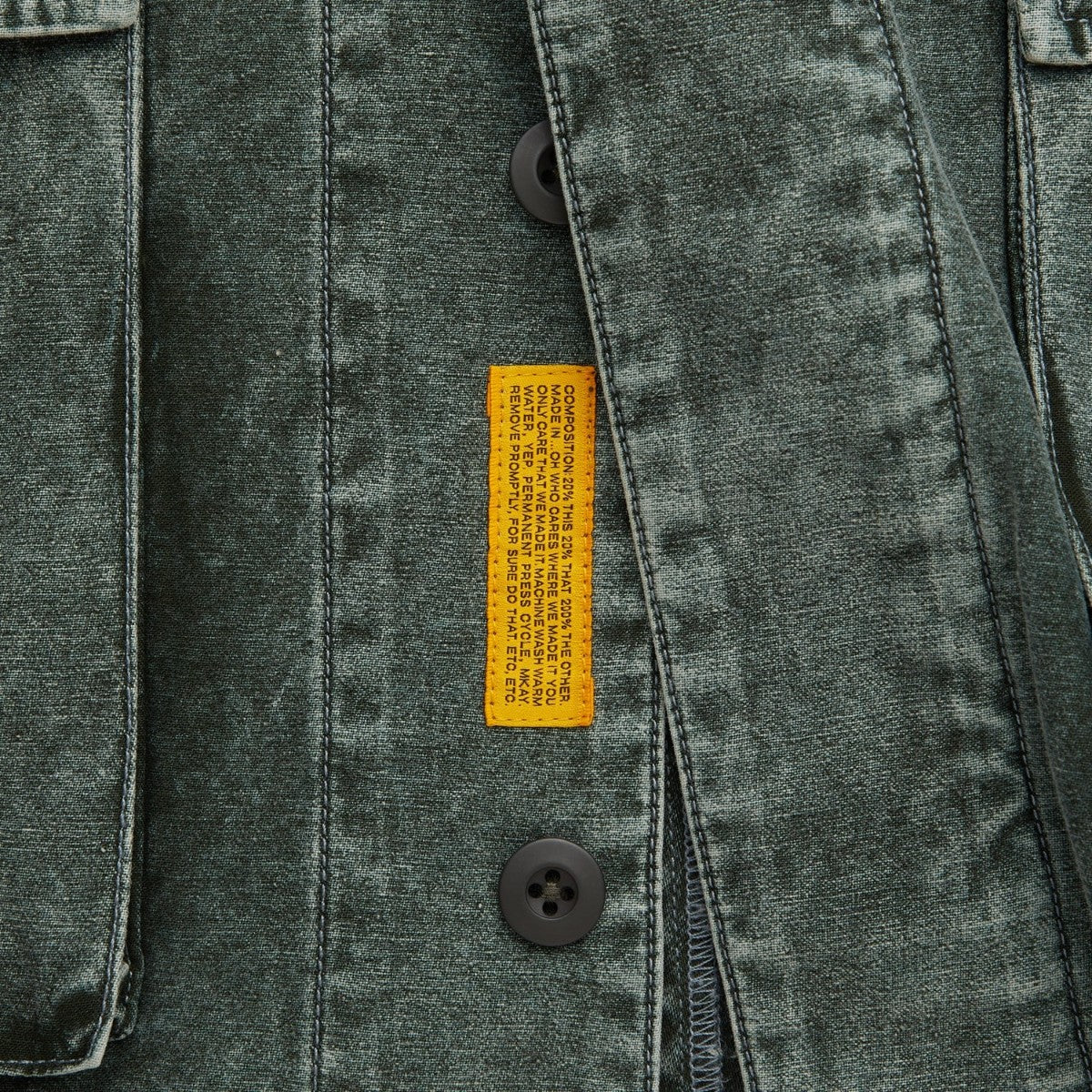 FAT F.D.U. エフエイティー F.D.U. F32610-SH06【メンズ ミリタリーシャツ ビッグシルエット 26SS】