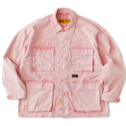 FAT F.D.U. エフエイティー F.D.U. F32610-SH06【メンズ ミリタリーシャツ ビッグシルエット 26SS】