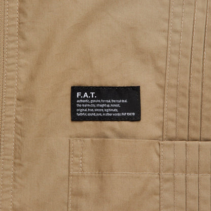 FAT CUBANZIP エフエイティー キューバンジップ F32610-SH20【メンズ タイプライター素材 ZIP ロゴ刺繍 26SS】