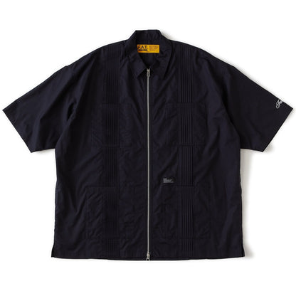 FAT CUBANZIP エフエイティー キューバンジップ F32610-SH20【メンズ タイプライター素材 ZIP ロゴ刺繍 26SS】