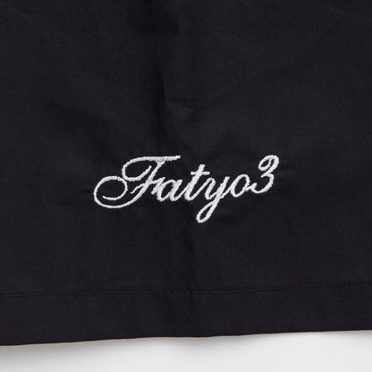 FAT CUBANZIP エフエイティー キューバンジップ F32610-SH20【メンズ タイプライター素材 ZIP ロゴ刺繍 26SS】