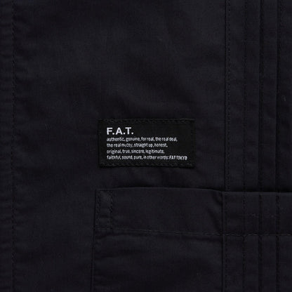 FAT CUBANZIP エフエイティー キューバンジップ F32610-SH20【メンズ タイプライター素材 ZIP ロゴ刺繍 26SS】
