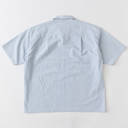 FAT OXOVER エフエイティー オックスオーバー F32610-SH21【メンズ ストライプ 半袖 BIGシルエット 26SS】