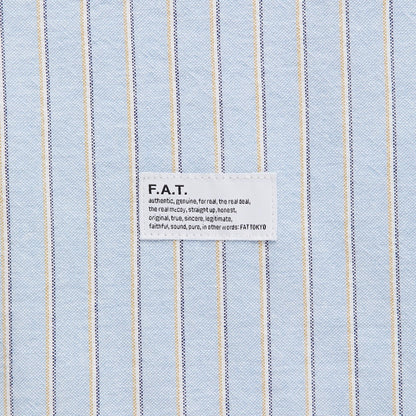 FAT OXOVER エフエイティー オックスオーバー F32610-SH21【メンズ ストライプ 半袖 BIGシルエット 26SS】