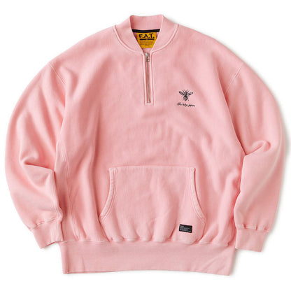 FAT FACID.HALF エフエイティー ファシッド.ハーフ F32610-SW09【メンズ ハーフジップ スウェット トレーナー 裏毛 26SS】