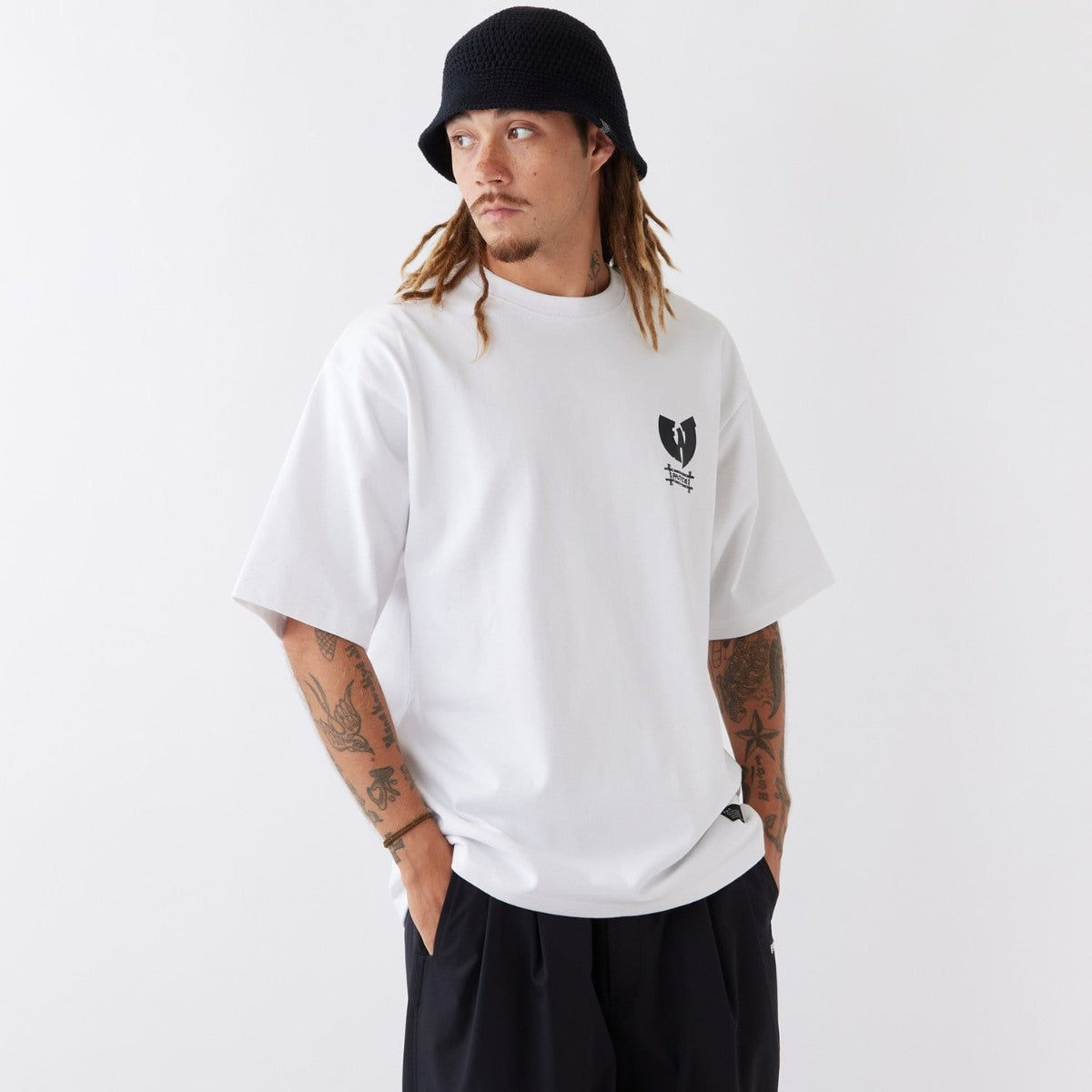 FAT FA-TANG エフエイティー ファータン F32610-TS09【メンズ ヘビーウェイトTシャツ バックプリントTシャツ オーバーサイズTシャツ 26SS】