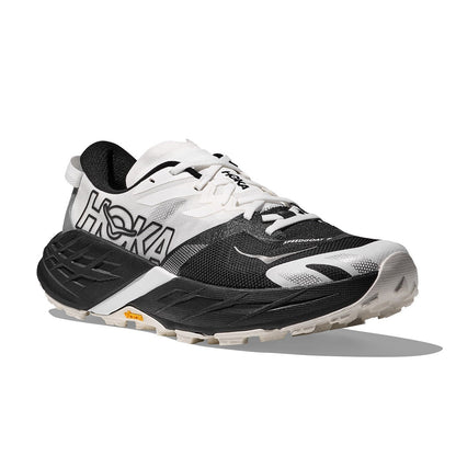 HOKA SPEEDGOAT 7 ホカ スピードゴート 7 1171928-BWHT【メンズ トレイルランニング グリップ 軽量 クッション 耐久性 26FW】