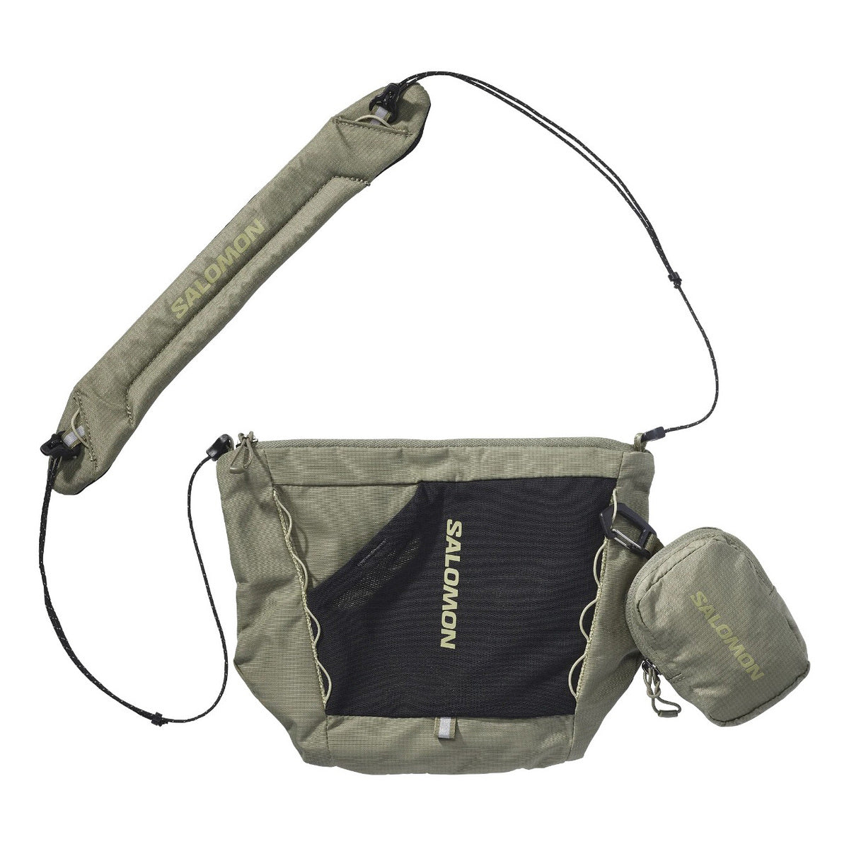 SALOMON ACS SHOULDER BAG サロモン ACS ショルダーバッグ LC2867700【メンズ ショルダーバッグ ミニマル シティーユース 調節可能なストラップ 26FW】