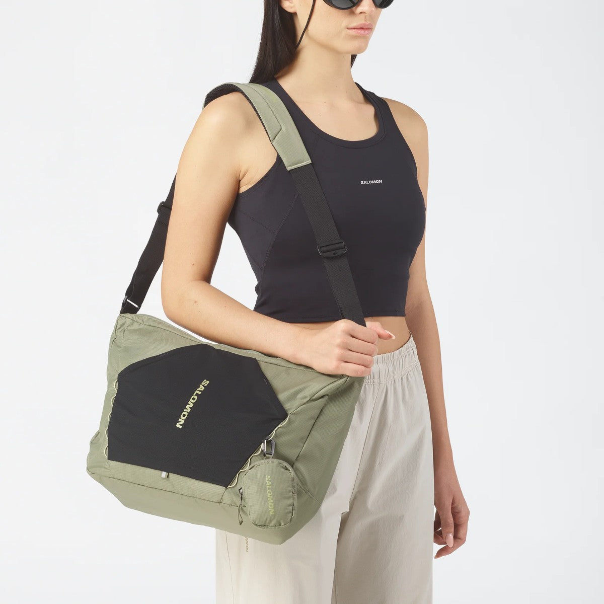 SALOMON ACS SHOULDER BAG サロモン ACS ショルダーバッグ LC2867700【メンズ ショルダーバッグ ミニマル シティーユース 調節可能なストラップ 26FW】