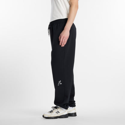 New Balance 大谷翔平 Always On Logo Pants ニューバランス 大谷翔平オールウェイズオンロゴパンツ MB6115Q【メンズ リラックスフィット トレーニングパンツ コットン素材 26SS】