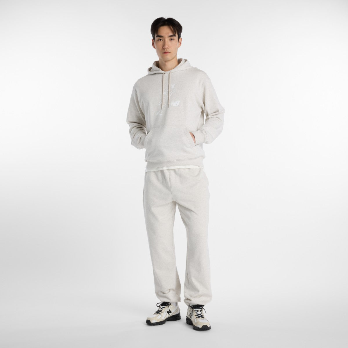 New Balance 大谷翔平 Always On Logo Pants ニューバランス 大谷翔平オールウェイズオンロゴパンツ MB6115Q【メンズ リラックスフィット トレーニングパンツ コットン素材 26SS】