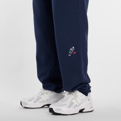 New Balance 大谷翔平 Always On Logo Pants ニューバランス 大谷翔平オールウェイズオンロゴパンツ MB6115Q【メンズ リラックスフィット トレーニングパンツ コットン素材 26SS】