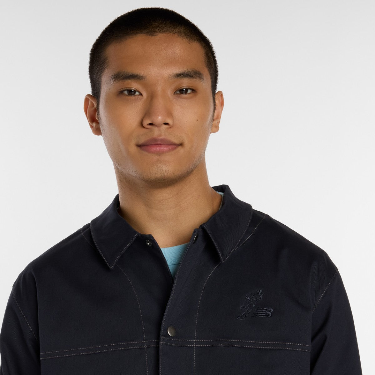 New Balance 大谷翔平 Signature Woven Twill Lined Jacket ニューバランス 大谷翔平シグネチャーウーブンツイルラインドジャケット MJ61628【メンズ ツイルジャケット リラックスフィット コットン素材 26SS】