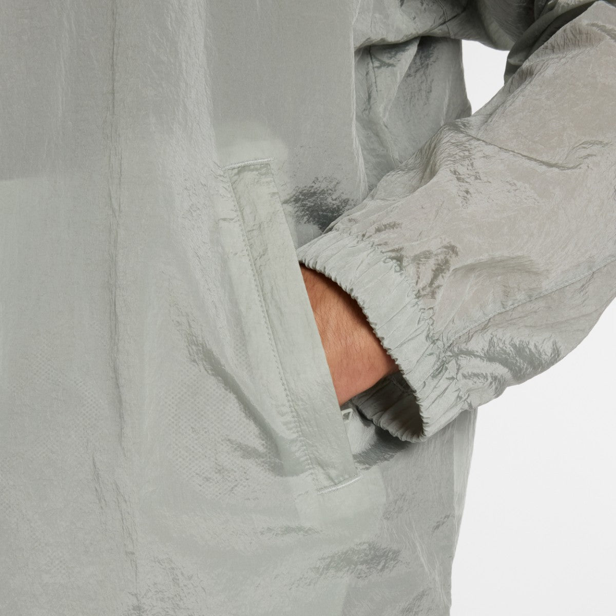 New Balance 大谷翔平 Signature Crinkle Nylon Jacket ニューバランス 大谷翔平シグネチャークリンクルナイロンジャケット MJ61T0G【メンズ ナイロンジャケット 軽量アウター リラックスフィット デイリーユース 26SS】