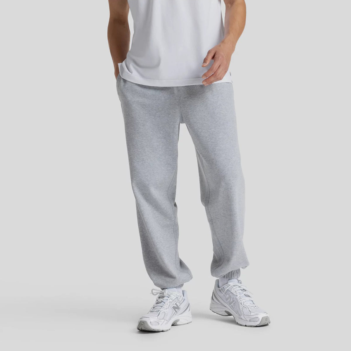 New Balance Klutch X NB Cotton Fleece Pants Option ニューバランス Klutch X NB コットンフリースパンツオプション MB61M04【メンズ 刺繡ロゴ リラックス コットン素材 26SS】