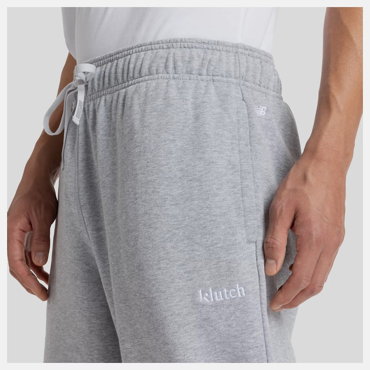 New Balance Klutch X NB Cotton Fleece Pants Option ニューバランス Klutch X NB コットンフリースパンツオプション MB61M04【メンズ 刺繡ロゴ リラックス コットン素材 26SS】