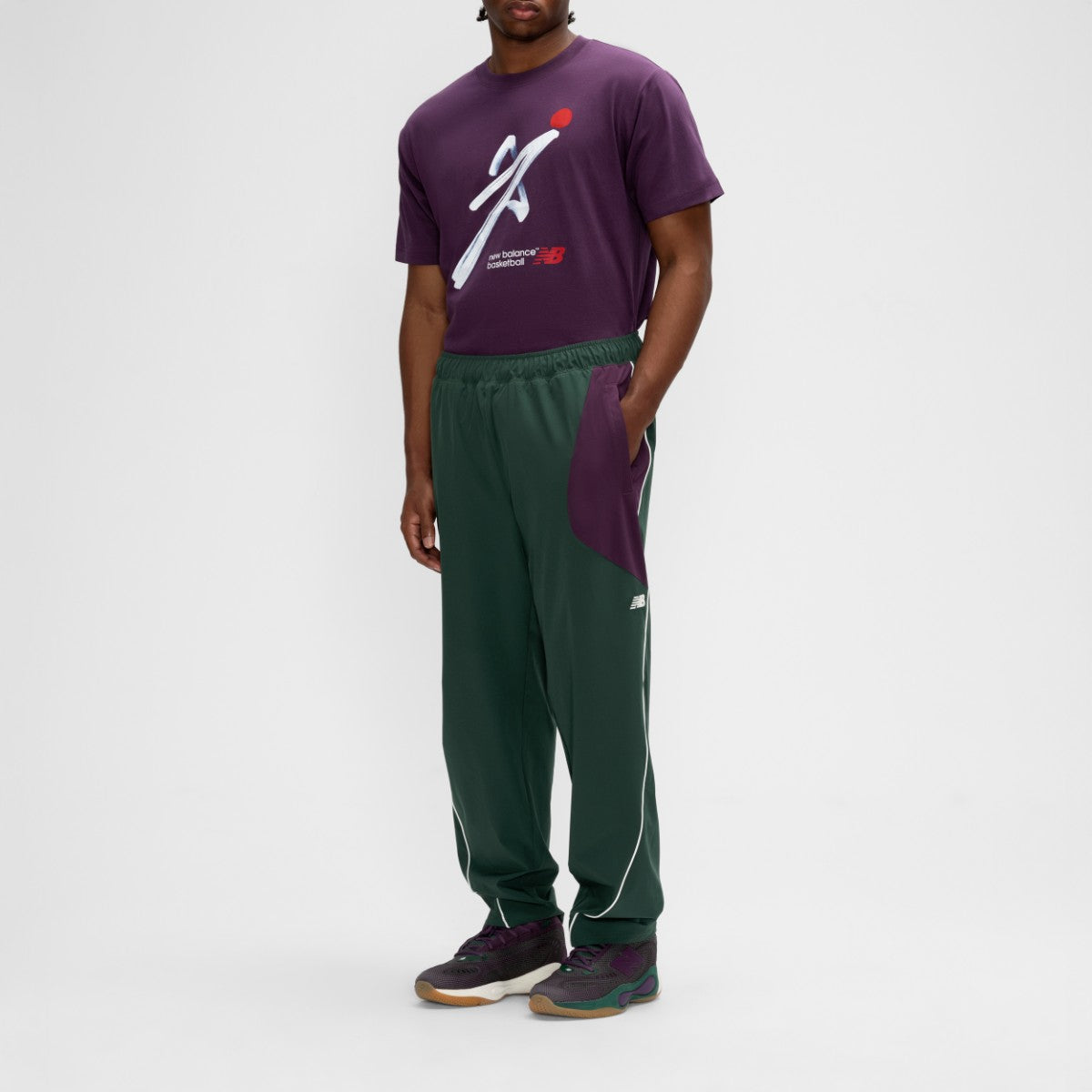 New Balance Basketball Color Block Woven Pants MB61W7Q – Kinetics
