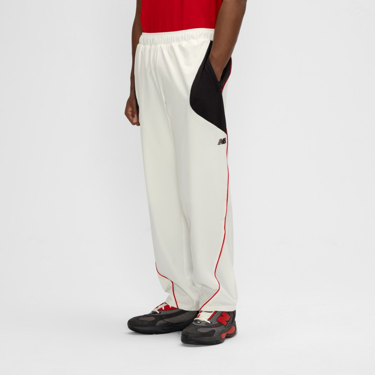 New Balance Basketball Color Block Woven Pants ニューバランス バスケットボールカラーブロックウーブンパンツ MB61W7Q【メンズ バスケットボール 快適 26SS】