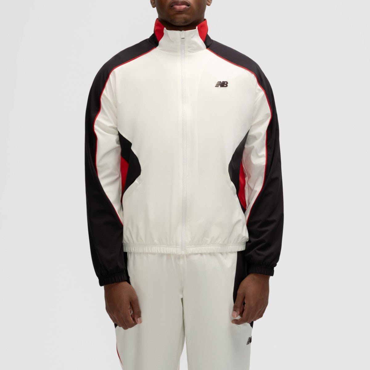 New Balance Basketball Color Block Woven Jacket ニューバランス バスケットボールカラーブロックウーブンジャケット MJ6174L【メンズ バスケットボール 快適 26SS】