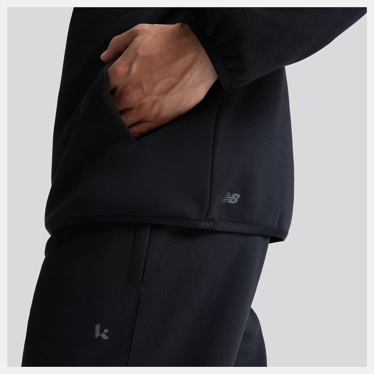 New Balance Klutch X NB Performance Hoodie ニューバランス Klutch X NB パフォーマンスフーディ MT6144【メンズ ソフトニット素材 カンガルーポケット 26SS】