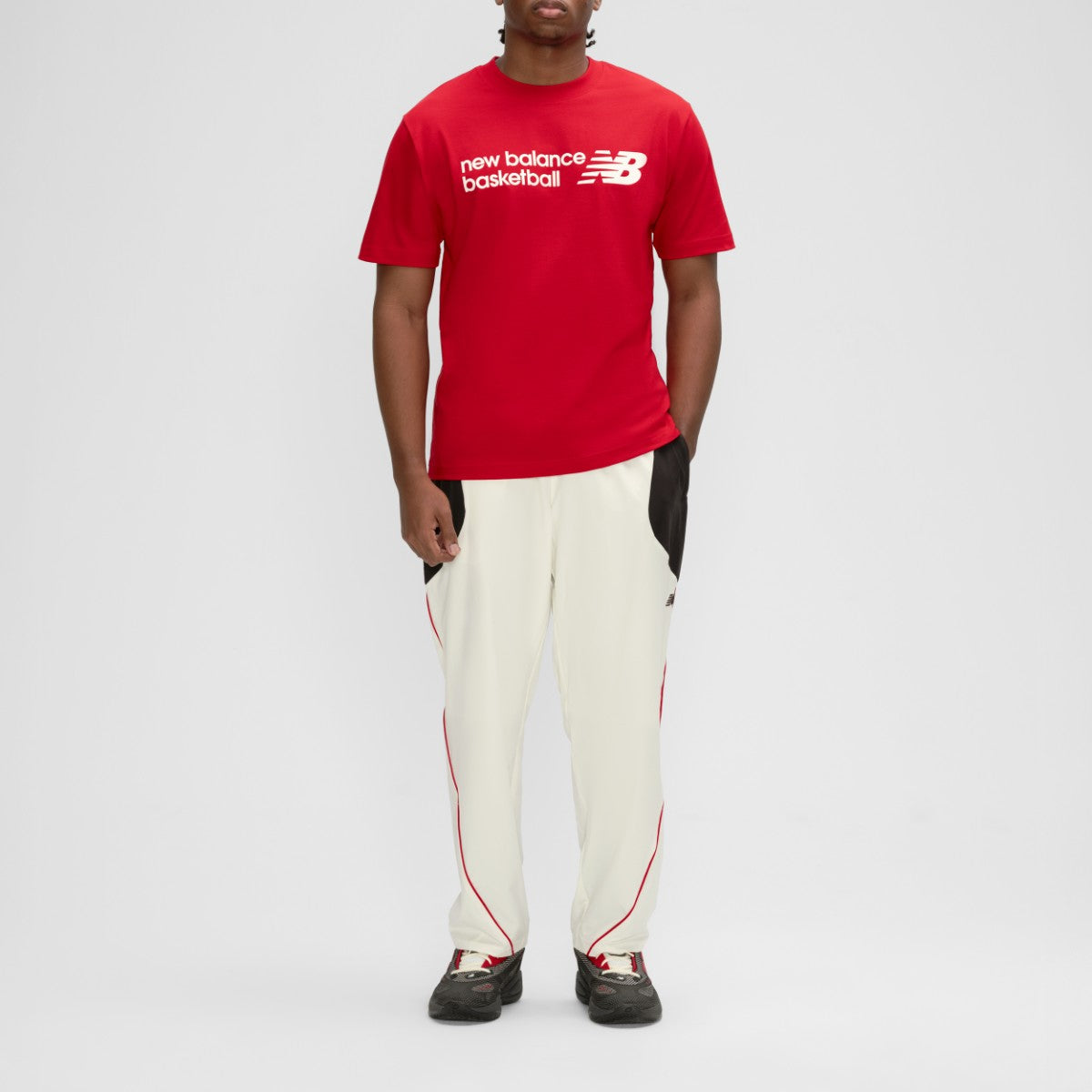 New Balance Basketball Logo Graphic T-Shirt ニューバランス バスケットボールロゴグラフィックTシャツ MT6149I【メンズ グラフィック 半袖 26SS】