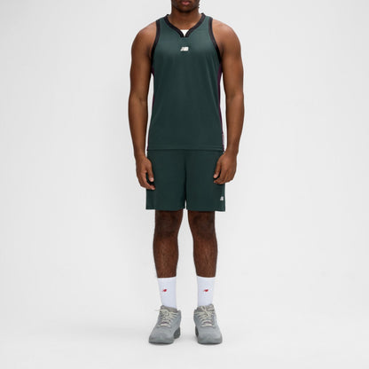 New Balance Basketball V-Neck Mesh Jersey ニューバランス バスケットボールVネックメッシュジャージ MT61E50【メンズ 通気性 ノースリーブ 26SS】