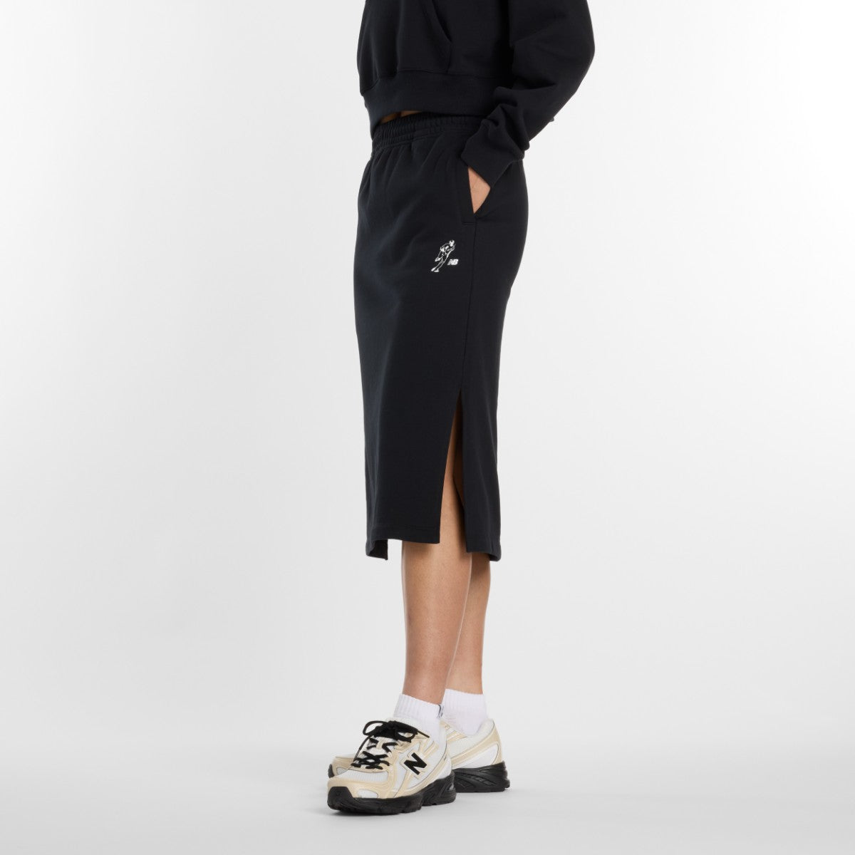 New Balance 大谷翔平 Women's Always On Skirt ニューバランス 大谷翔平ウィメンズオールウェイズオンスカート WB61C3C【レディース リラックスフィット デイリーユース フリース素材 26SS】