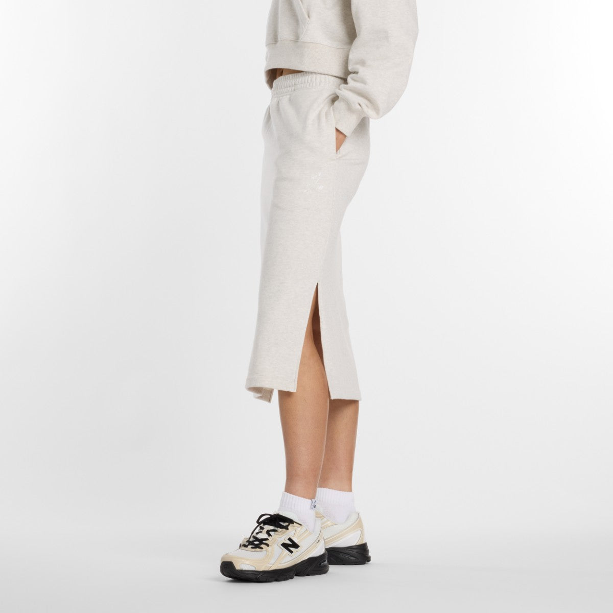 New Balance 大谷翔平 Women's Always On Skirt ニューバランス 大谷翔平ウィメンズオールウェイズオンスカート WB61C3C【レディース リラックスフィット デイリーユース フリース素材 26SS】
