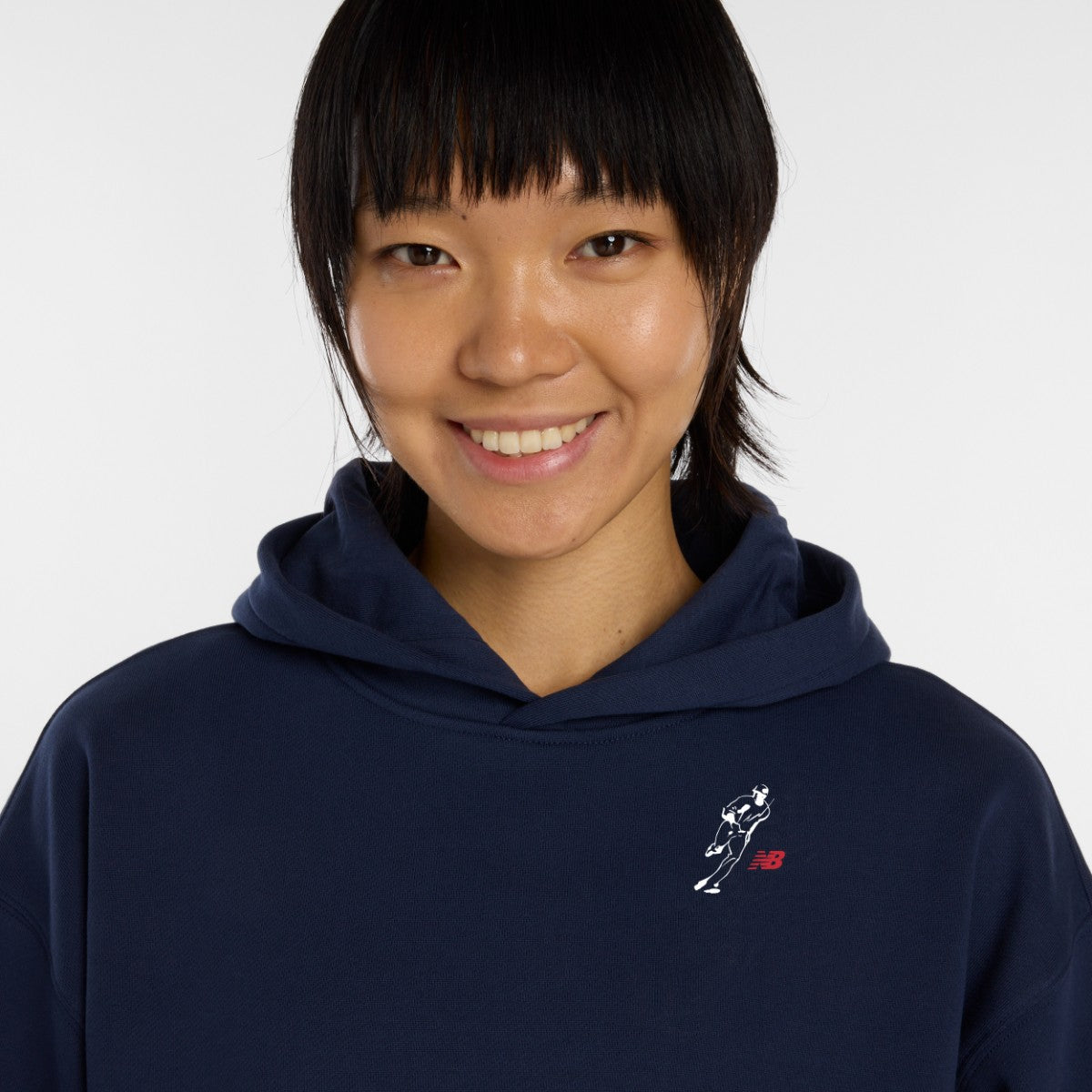 New Balance 大谷翔平 Women's Always On Hoodie ニューバランス 大谷翔平ウィメンズオールウェイズオンフーディ WT6141C【レディース フーディ 速乾素材 カジュアルウェア デイリーユース 26SS】