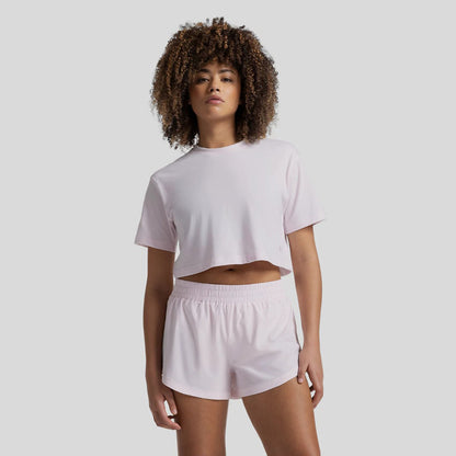 New Balance Klutch X NB Cropped Versatile T-Shirt ニューバランス Klutch X NBクロップドバーサタイルTシャツ WT61W8X【レディース コットンジャージー素材 クロップド丈 26SS】