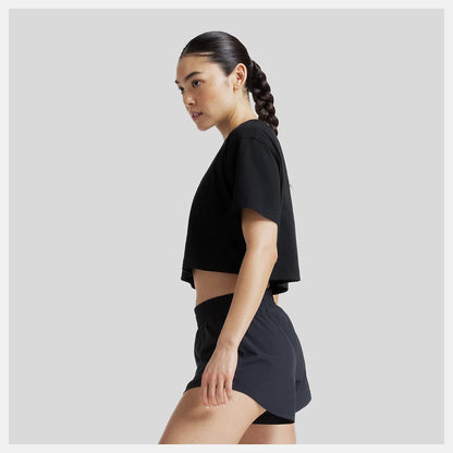 New Balance Klutch X NB Cropped Versatile T-Shirt ニューバランス Klutch X NBクロップドバーサタイルTシャツ WT61W8X【レディース コットンジャージー素材 クロップド丈 26SS】