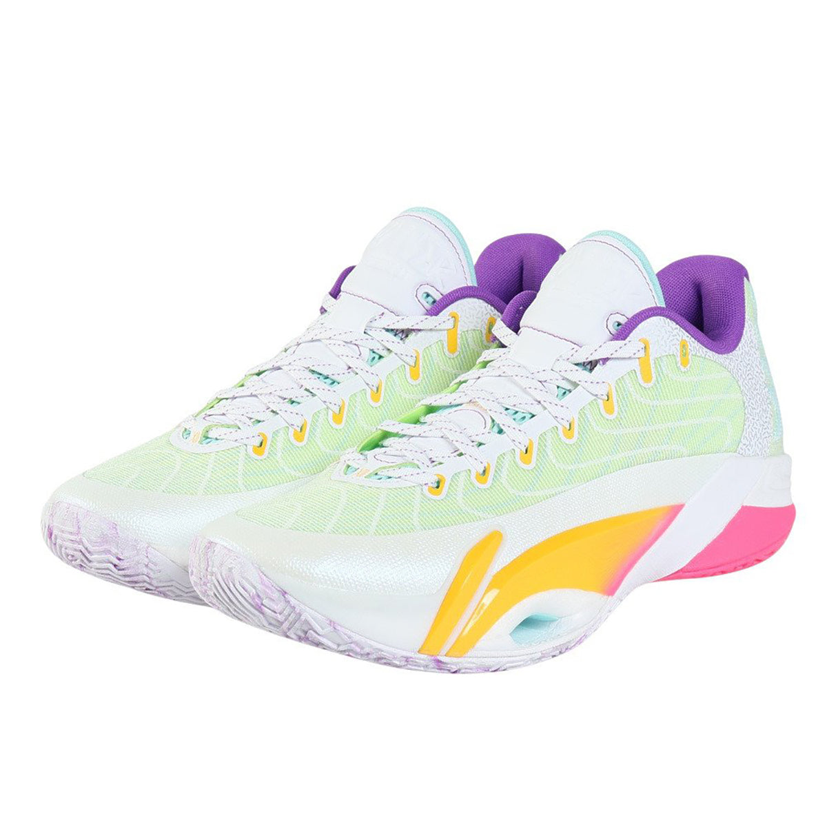 LI-NING Power12 リーニン パワー12 ABAV067-4【メンズ バスケットボールシューズ ミッドカット 軽量 クッション性 反発性 グリップ力 26FW】