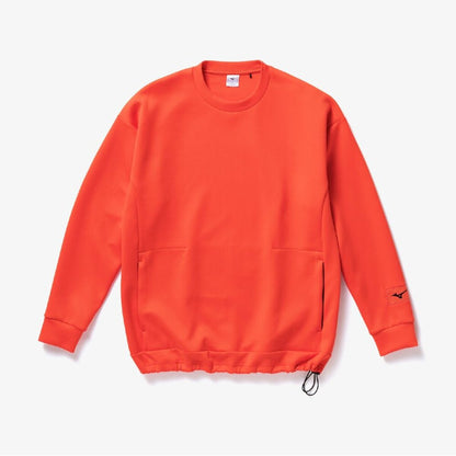 MIZUNO LOOSE FIT SWEAT CREW ミズノ ルーズフィットスウェットクルー 32MC5US1【メンズ ルーズフィット スポーツウェア 機能性素材 26SS】