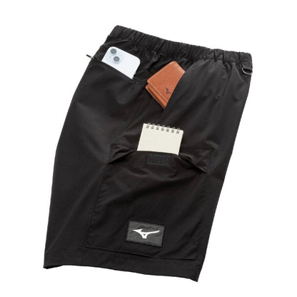 MIZUNO LOOSE FIT STRETCH HALF PANTS ミズノ ルーズフィットストレッチハーフパンツ 32MD5US9【メンズ 機能性 ルーズフィット スポーツウェア 撥水素材 ストレッチ素材 26SS】